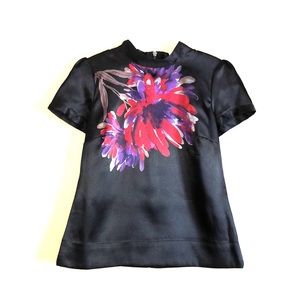 Gorgeous Apostrophe Satin Top